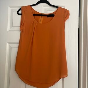 Fabrik orange work blouse